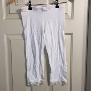 SO kids white footless tights